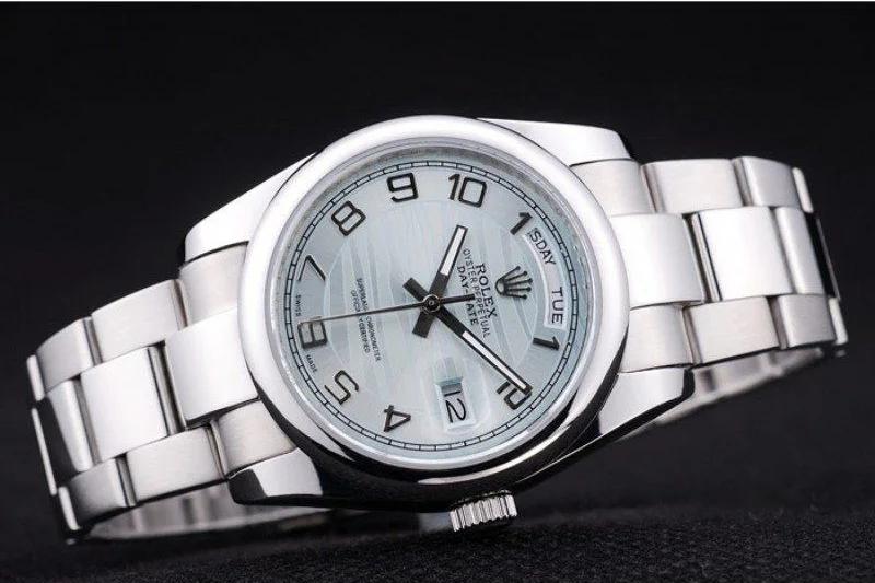 Rolex Day-Date Blue Dial - Luxury Watch 7470 36mm - Image 10