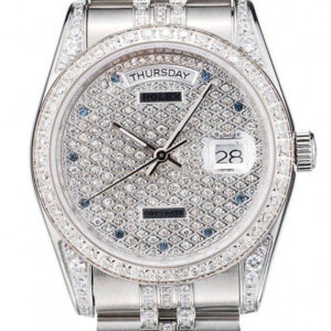 Rolex Day-Date Diamond Dial - Luxury Watch 41985 36mm