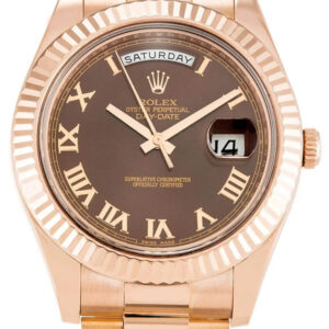 Rolex Day-Date II Chocolate Dial - Luxury Watch 218235 40mm