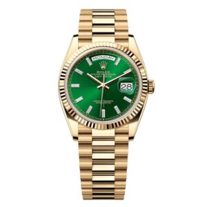 Rolex Day-Date II Green Dial - Super clone Watch 128238 36mm