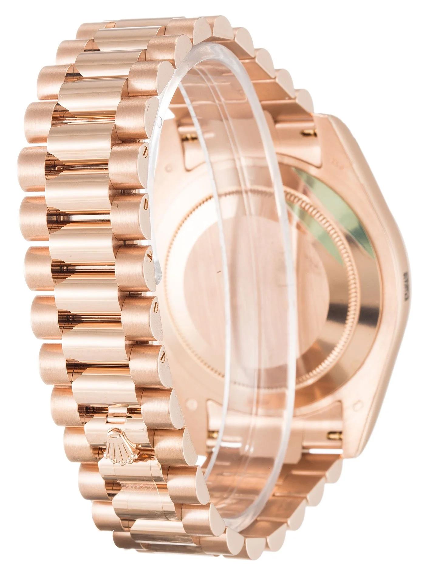 Rolex Day-Date II Rose Dial Watch - 40mm 218235 1 - Image 3