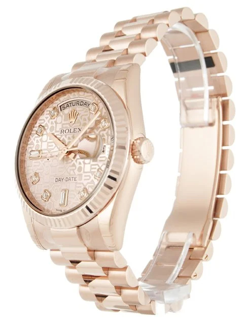 Rolex Day-Date Rose Dial - Luxury Watch