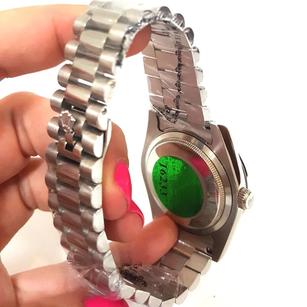 Rolex Day-Date Silver Dial - Luxury Watch 118346 36mm (4)