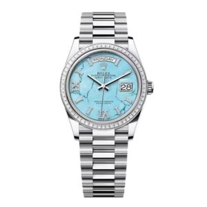Rolex Day-Date Turquoise Dial - Luxury Watch 128349RBR 36mm