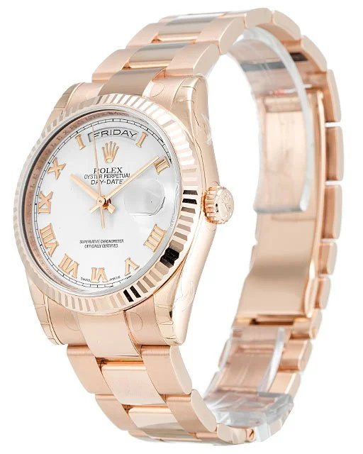 Rolex Day-Date White Dial - Luxury Watch 118235 F 36mm - Image 2