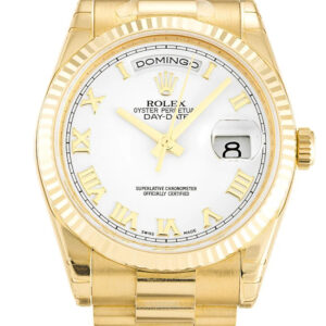Rolex Day-Date White Dial - Luxury Watch 118238 36mm