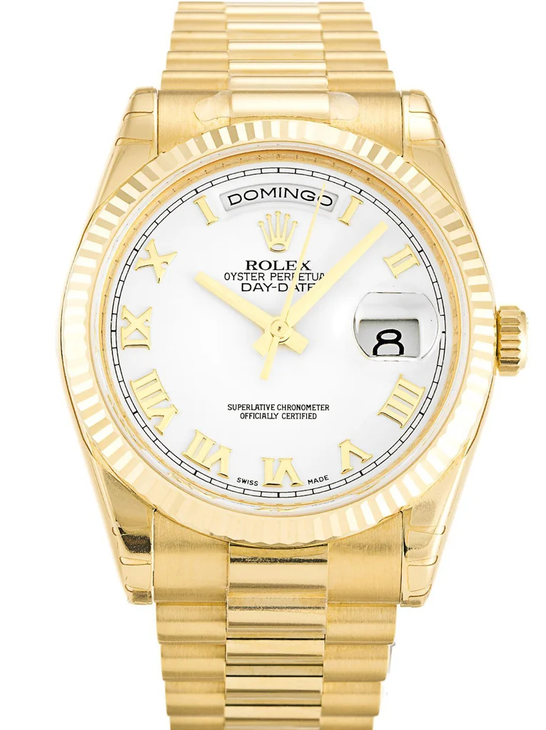 Rolex Day-Date White Dial - Luxury Watch 118238 36mm