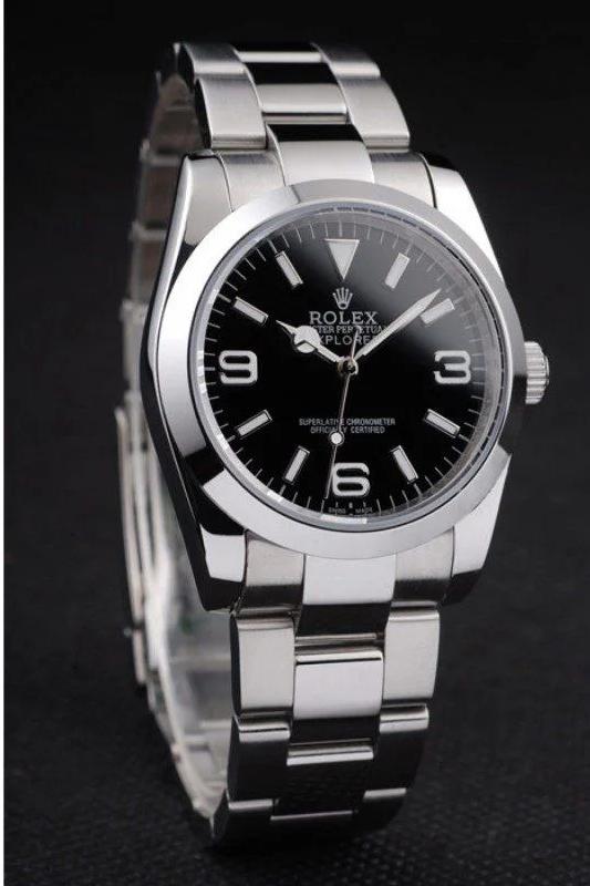 Rolex Explorer Black Dial - Replica Watch 98087 36mm - Image 2