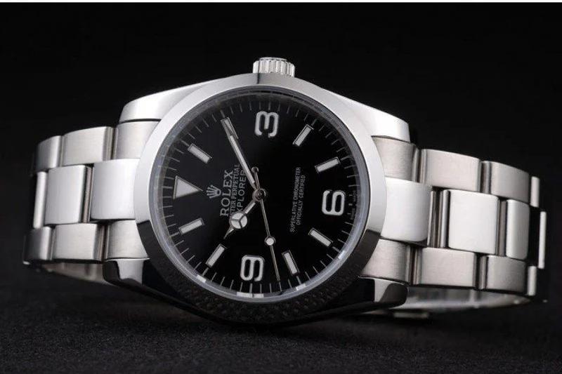 Rolex Explorer Black Dial - Replica Watch 98087 36mm - Image 4