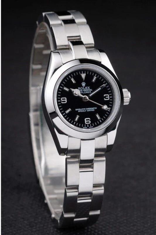Rolex Explorer Black Dial - Replica Watch 98089 26mm - Image 3