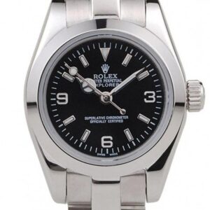 Rolex Explorer Black Dial - Replica Watch 98089 26mm