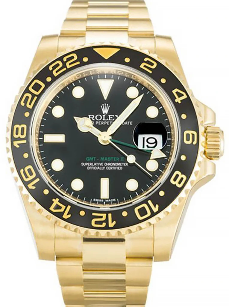Rolex GMT-Master II Black Dial - Luxury Watch 116718 40mm