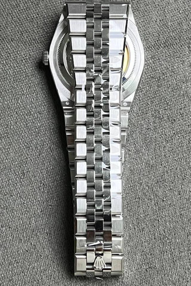 Rolex Land-Dweller Superclone Watch 40 mm Ice Blue Dial 127336 - Image 3