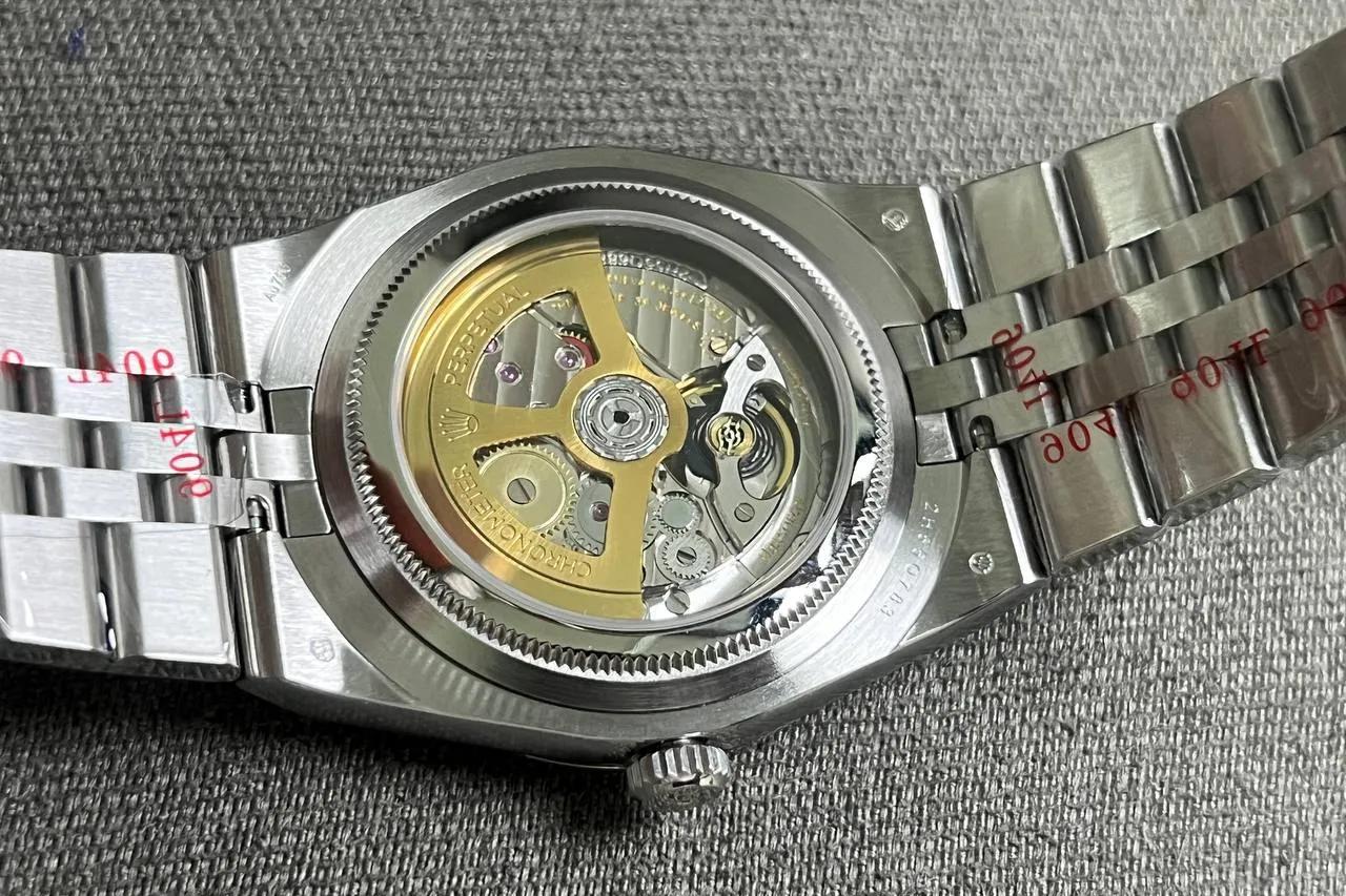 Rolex Land-Dweller Superclone Watch 40 mm Ice Blue Dial 127336 - Image 8