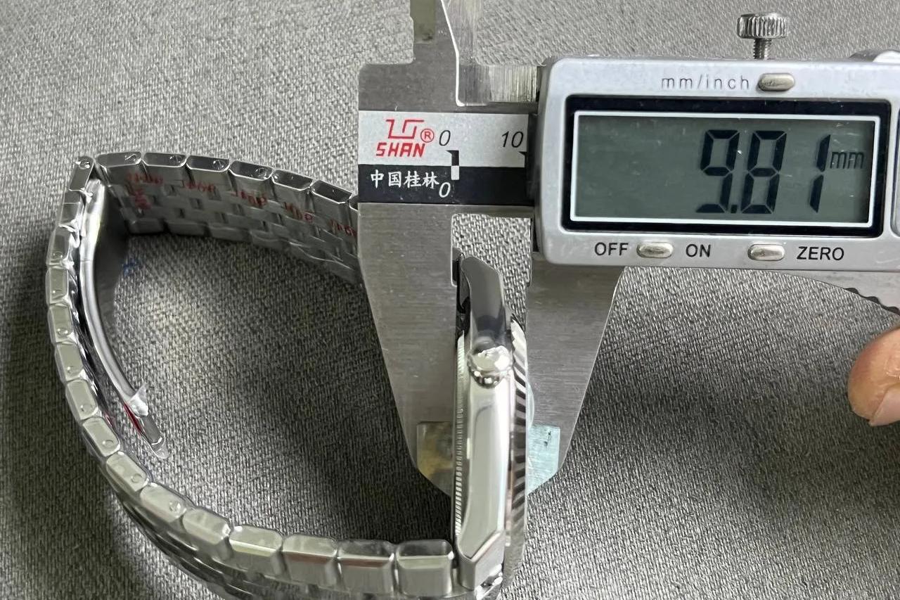 Rolex Land-Dweller Superclone Watch 40 mm Ice Blue Dial 127336 - Image 10