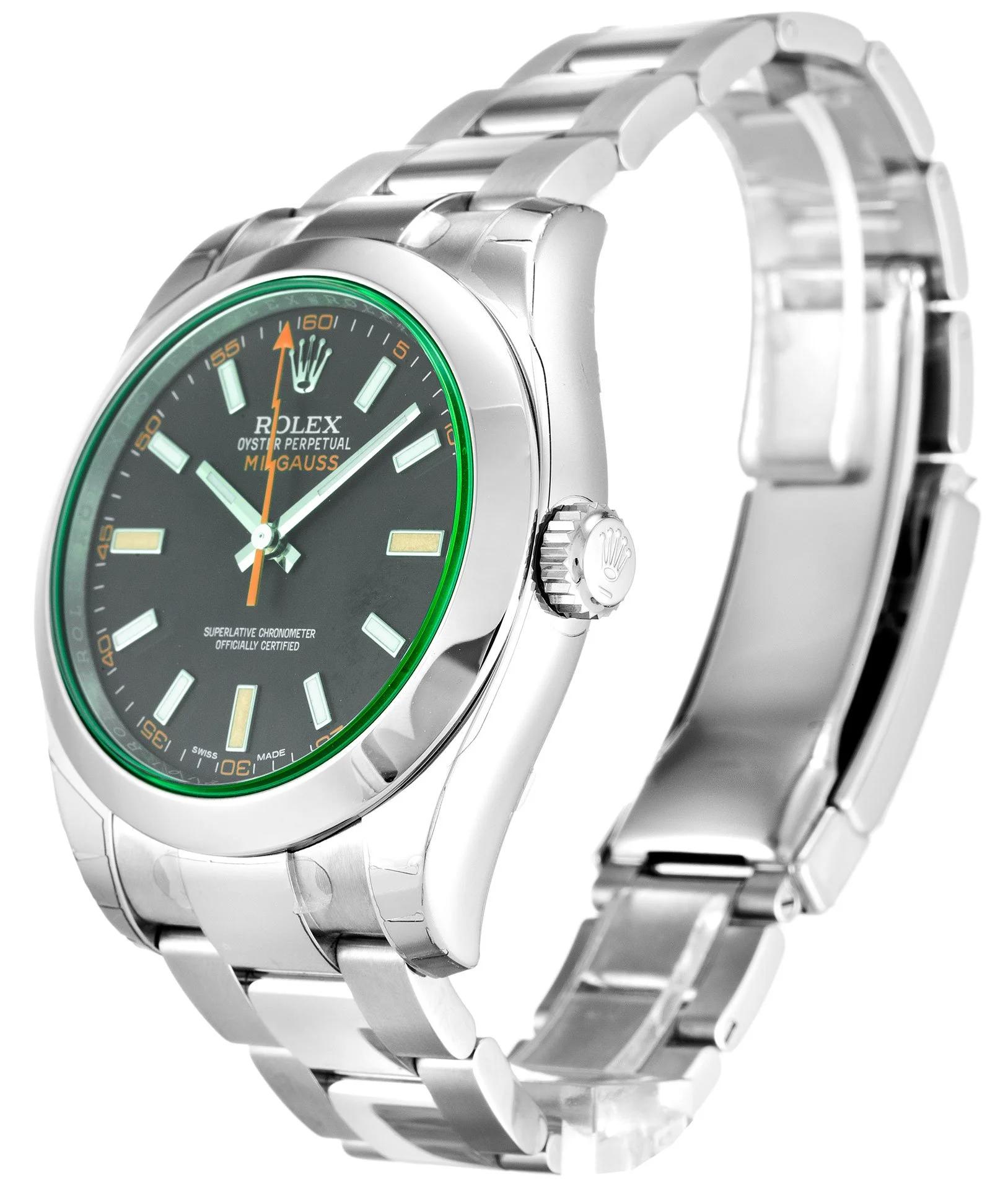 Rolex Milgauss Black Dial - Luxury Watch 116400GV 40mm - Image 2
