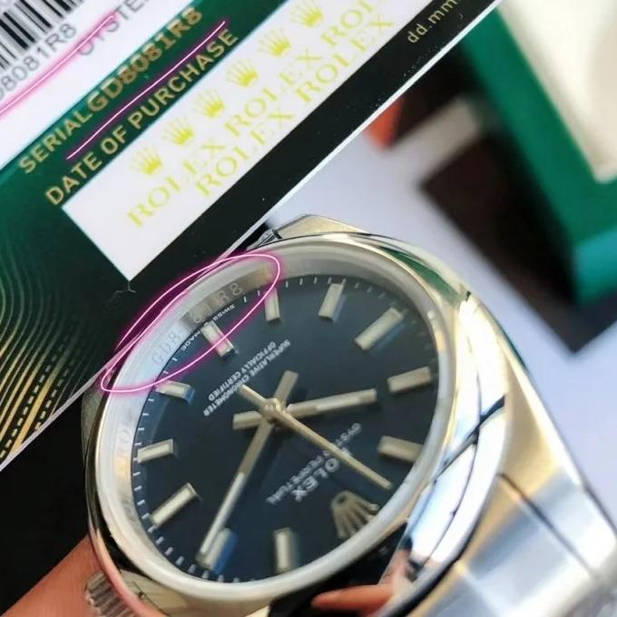 Rolex Oyster Perpetual Blue - Couple Watches 31/41mm SS/SS Blue/Stk - Image 5