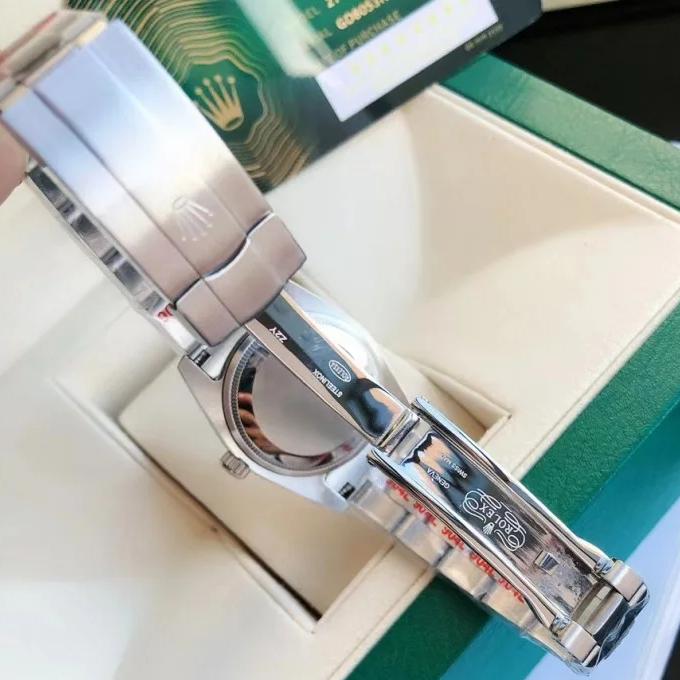 Rolex Oyster Perpetual Couple Watches - 31/41mm SS/SS Black/Stk - Image 7