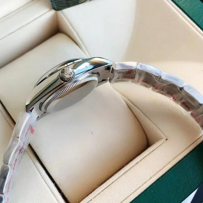 Rolex Oyster Perpetual Couple Watches - 31/41mm SS/SS Black/Stk - Image 9