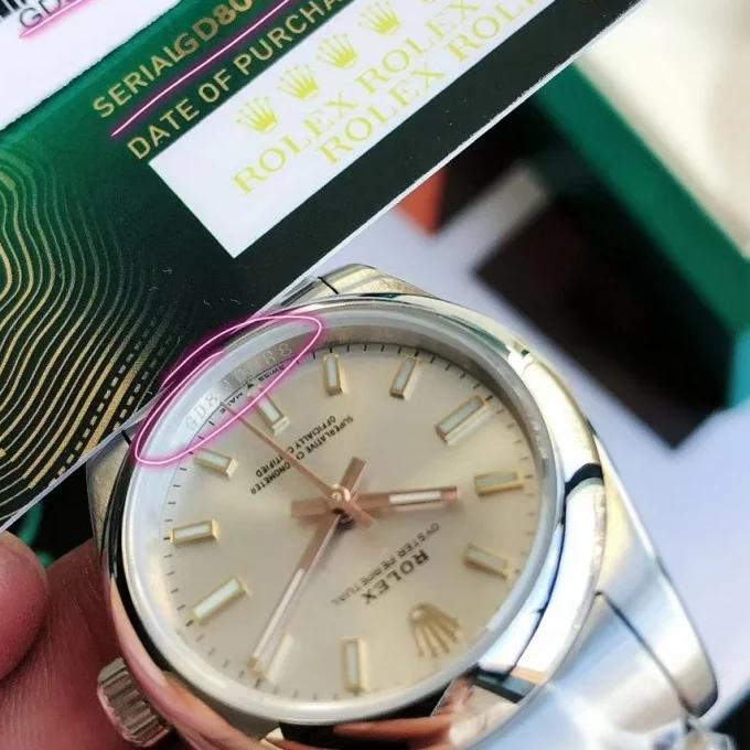 Rolex Oyster Perpetual - Couple Watches 31/41mm SS/SS Sliver/Stk - Image 8