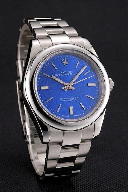 Rolex Oyster Perpetual Date - Luxury Watch Blue Dial REP016835 41mm - Image 3