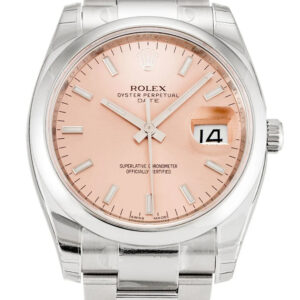 Rolex Oyster Perpetual Date - Replica Watch Salmon Dial 115200 34mm