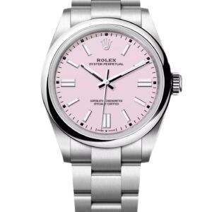 Rolex Oyster Perpetual - Luxury Watch Candy Pink Dial 126000 36mm