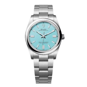 Rolex Oyster Perpetual - Luxury Watch Tiffany Blue Dial 126000 36mm