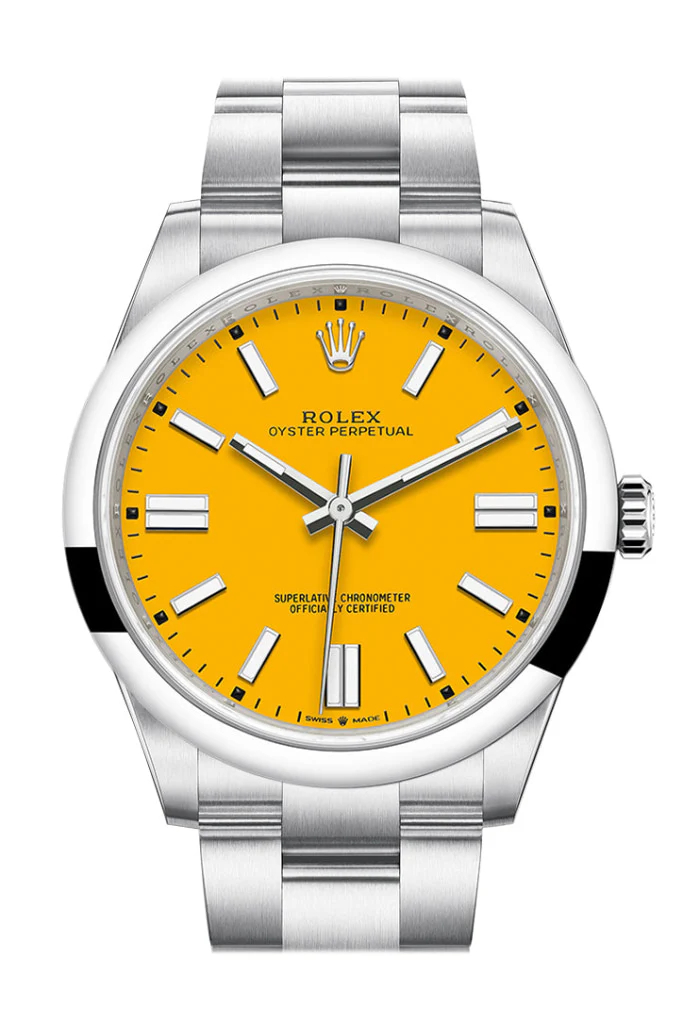 Rolex Oyster Perpetual - Luxury Watch Yellow Dial 126000 36mm (2)