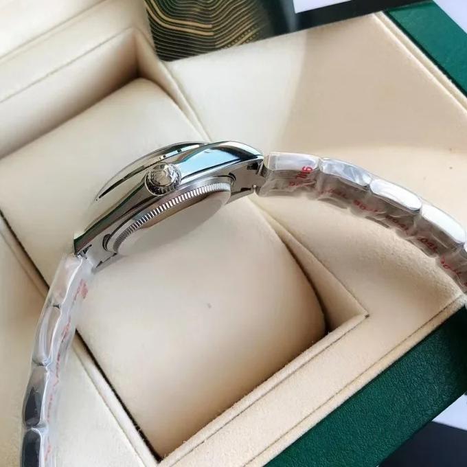 Rolex Oyster Perpetual Red - Couple Watches 31/41mm SS/SS Red/Stk - Image 8