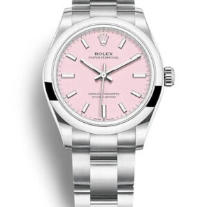 Rolex Oyster Perpetual - Replica Watch Lady Candy Pink Dial 124200 34mm