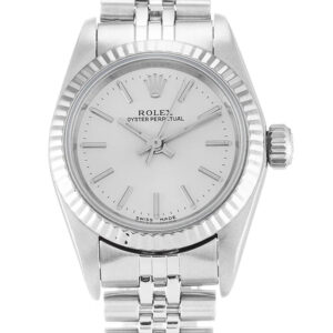 Rolex Oyster Perpetual - Replica Watch Lady Silver Dial 67194 24mm