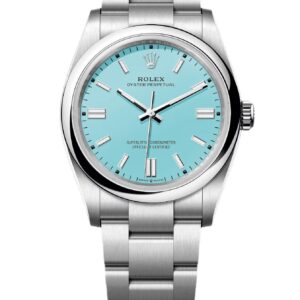 Rolex Oyster Perpetual - Swiss Watch Tiffany Blue Dial 124300 41mm
