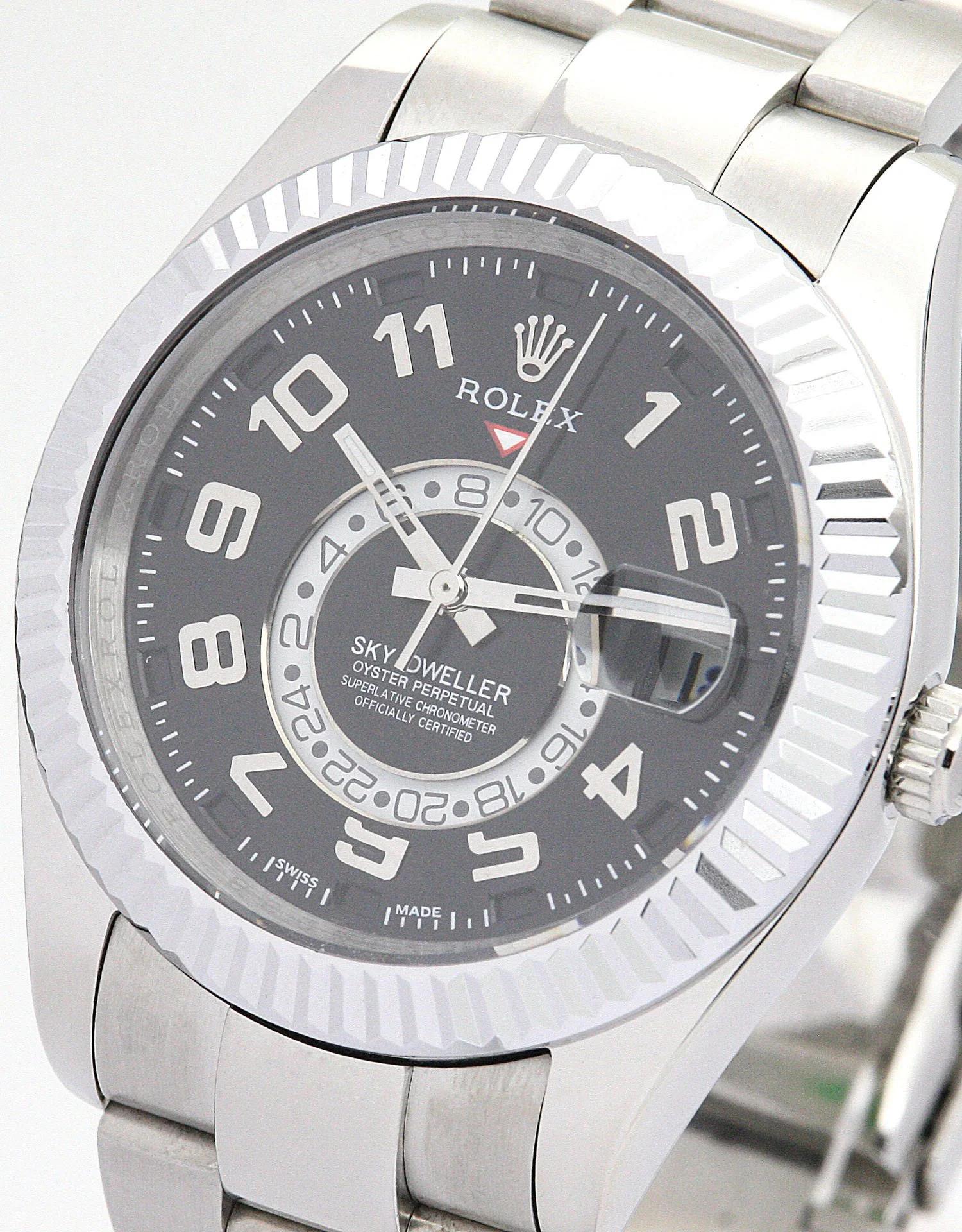 Rolex Sky-Dweller Black Dial - Replica Watch 326938 42mm - Image 4