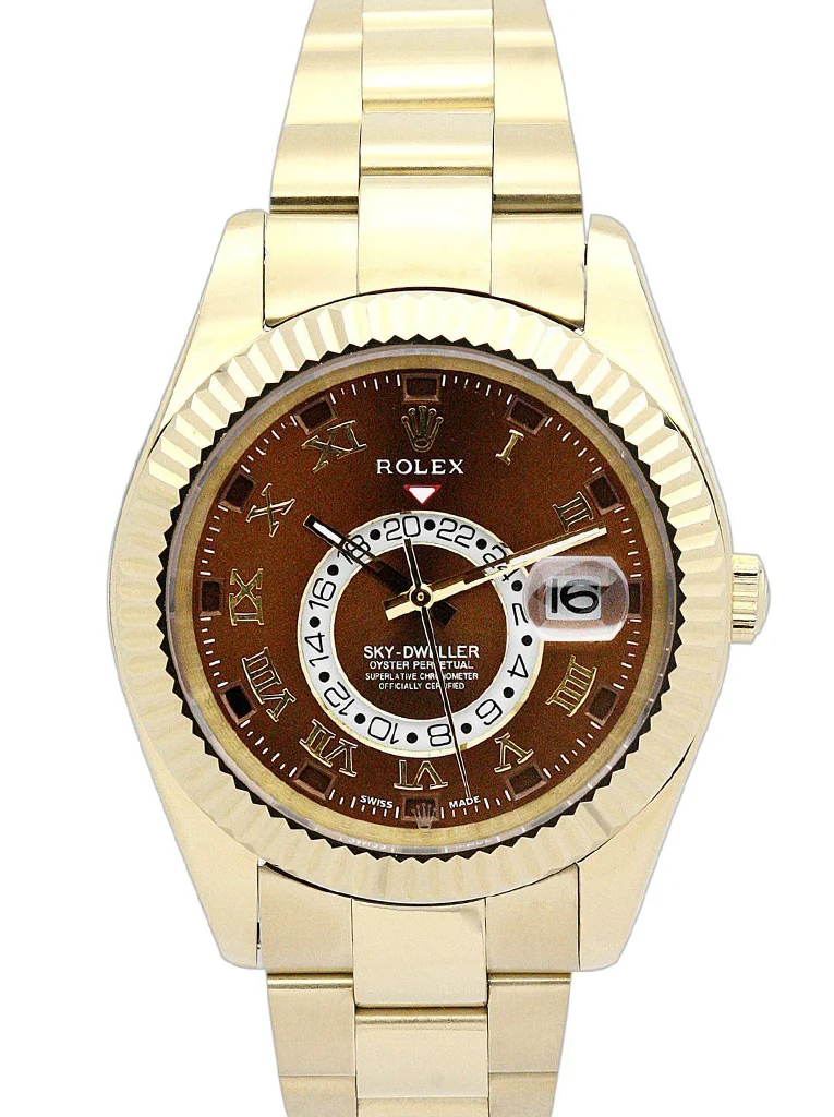 Rolex Sky-Dweller Brown Dial - Replica Watch 326938 42mm