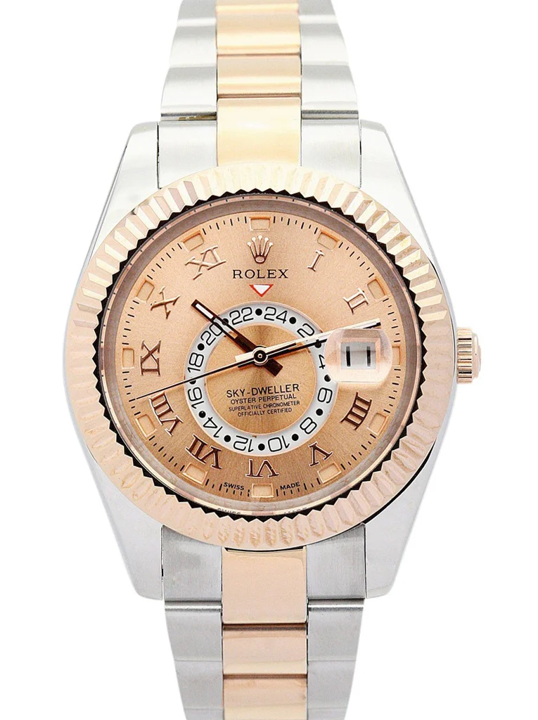 Rolex Sky-Dweller Champagne Dial - Replica Watch 326938-3 42mm