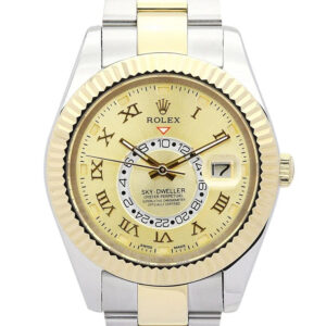 Rolex Sky-Dweller Gold Dial - Replica Watch 326938-2 42mm (1)