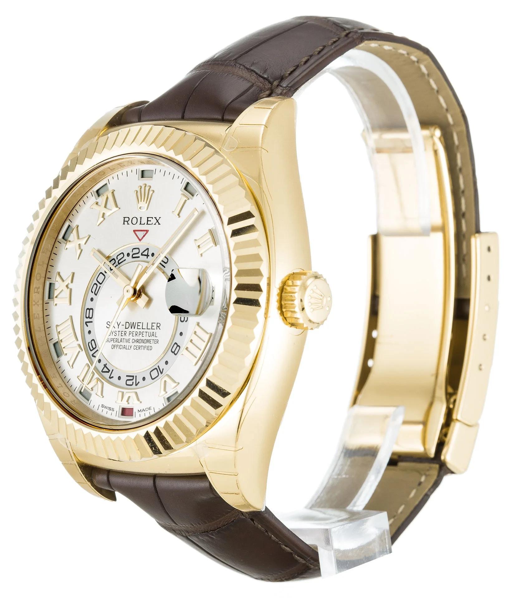 Rolex Sky-Dweller Silver Dial - Replica Watch 326138 42mm - Image 2