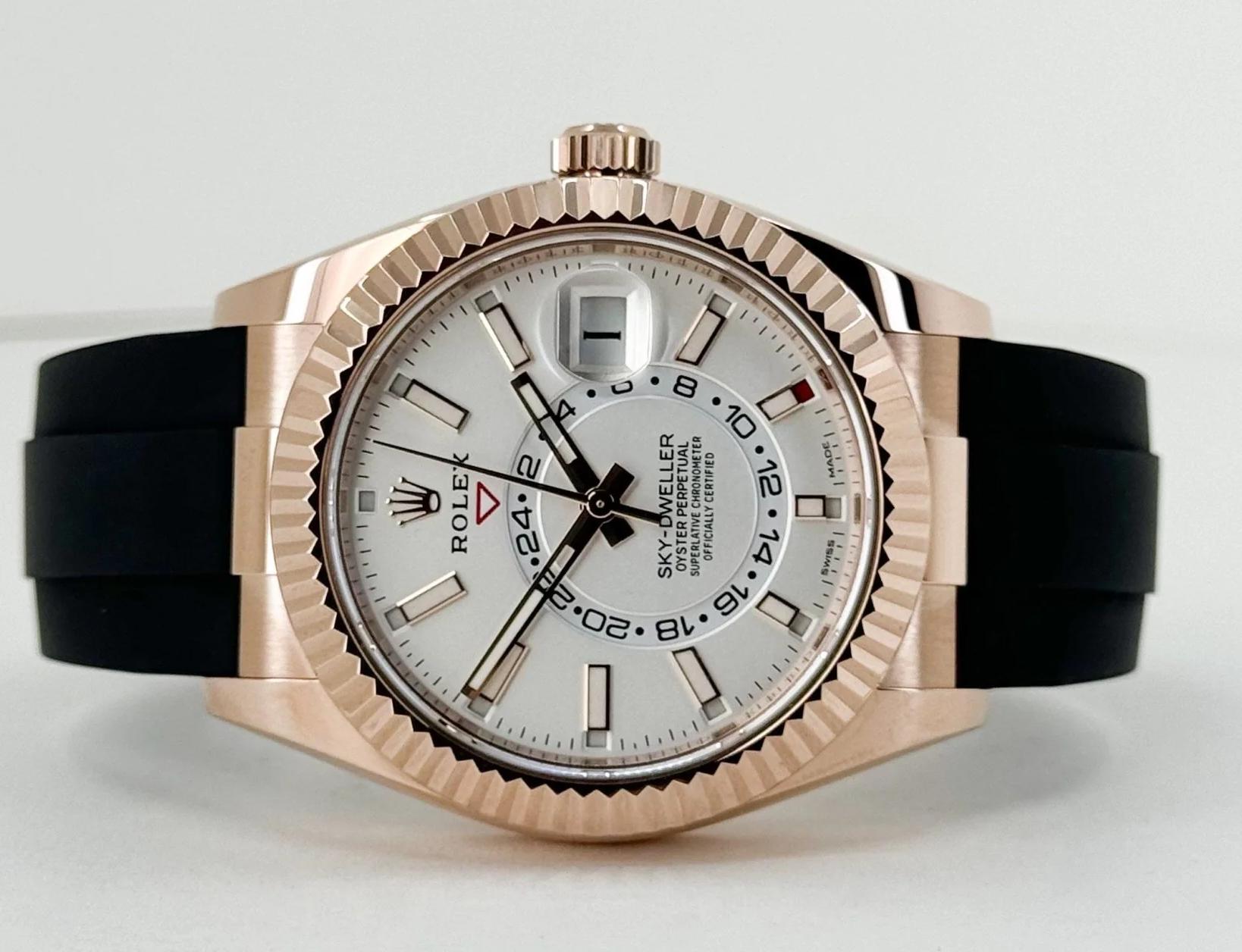 Rolex Sky-Dweller White Dial - Replica Watch 326235 42mm - Image 2