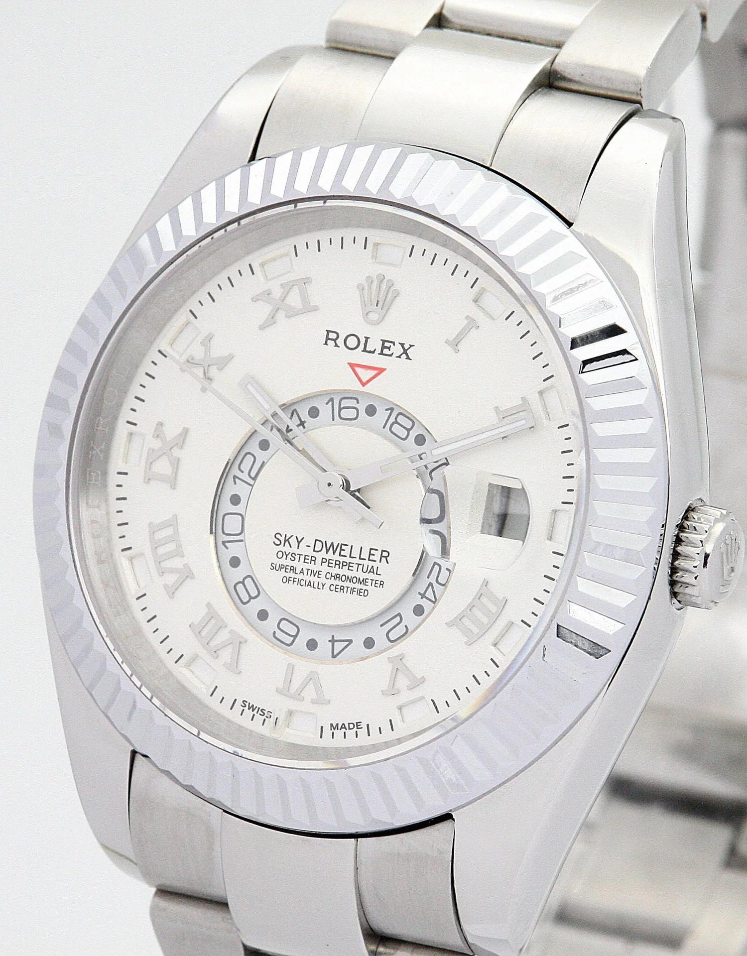 Rolex Sky-Dweller White Dial - Replica Watch 326938 42mm - Image 2