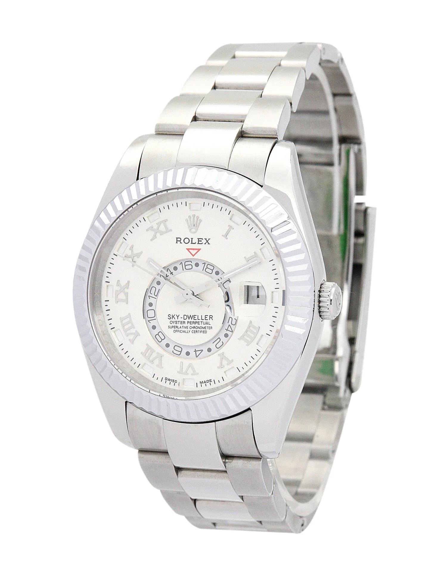 Rolex Sky-Dweller White Dial - Replica Watch 326938 42mm - Image 3