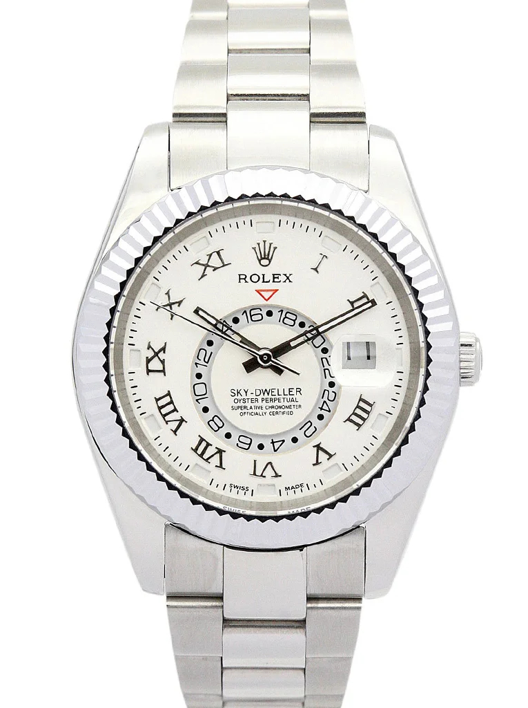 Rolex Sky-Dweller White Dial - Replica Watch 326938 42mm