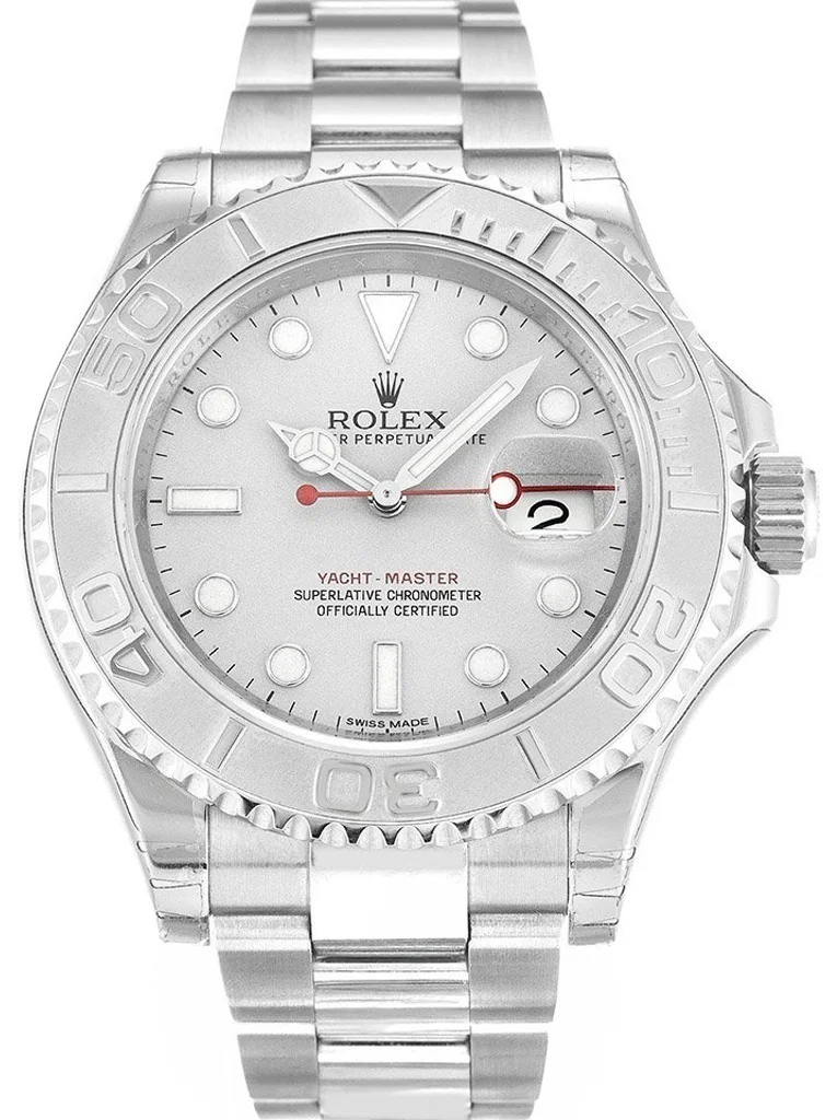 Rolex Yacht-Master Silver Dial - Luxury Watch 116622 40mm