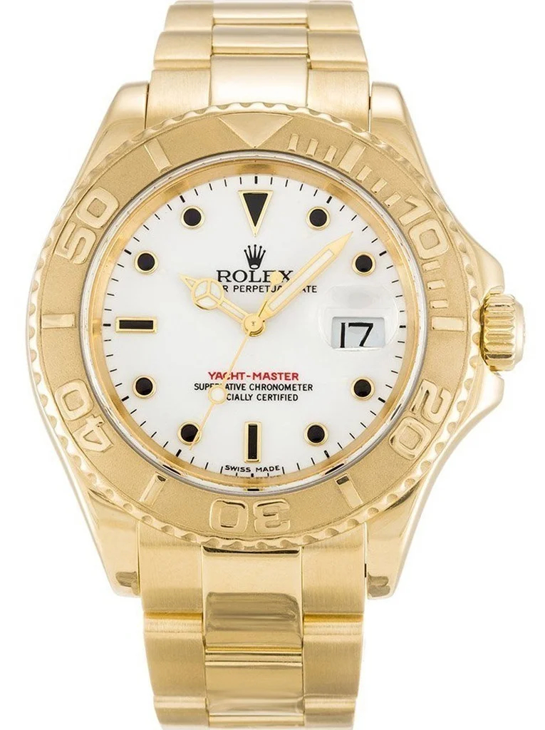 Rolex Yacht-Master White Dial - Luxury Watch 16628 40mm