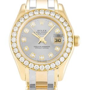 Women’s Rolex Pearlmaster Watch - 29mm Champagne Dial 80298