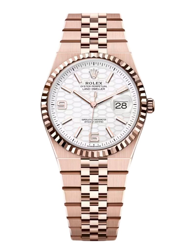 Superclone Rolex Land-Dweller Everose Gold 127335 40mm